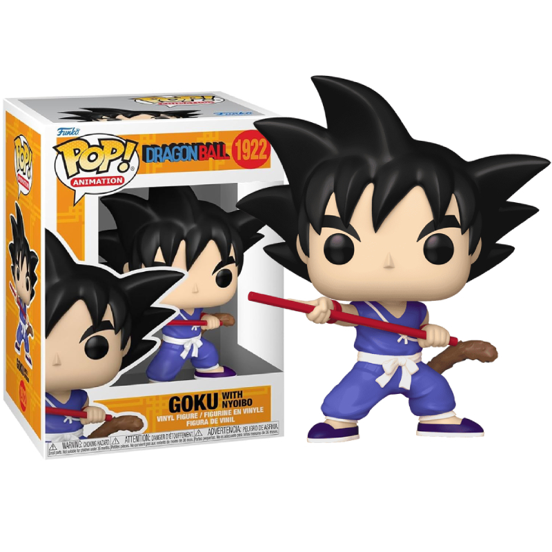 Funko POP Dragon Ball Goku w/ Nyoibo 9cm