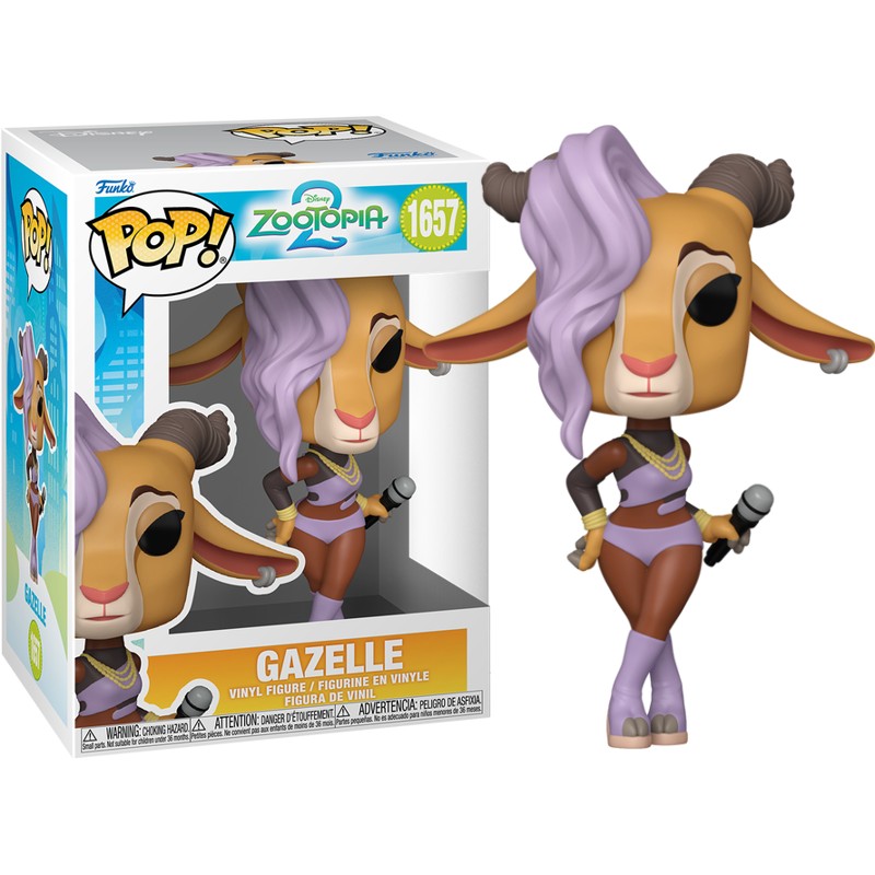 Funko POP Zootopia 2 Gazelle 9cm