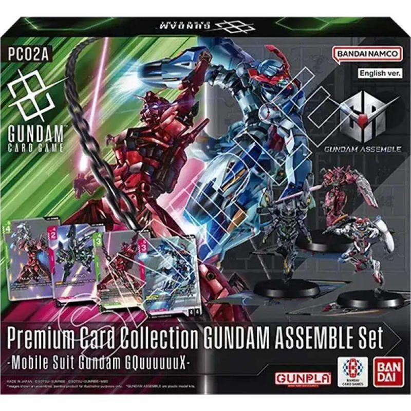 Gundam Card Game Premium Assemble Set GQuuuuuuX PC02A
