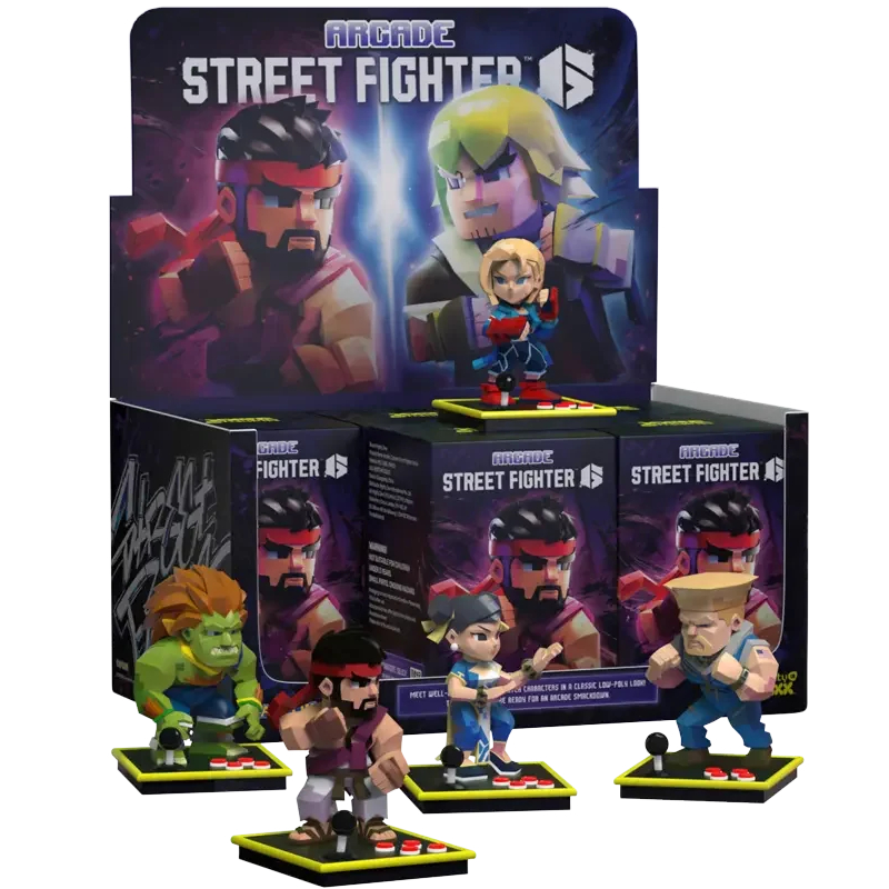 Street Fighter Arcade Series Blind Box 14cm