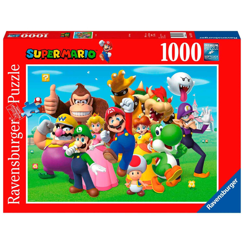 Puzzle Super Mario 1000kom