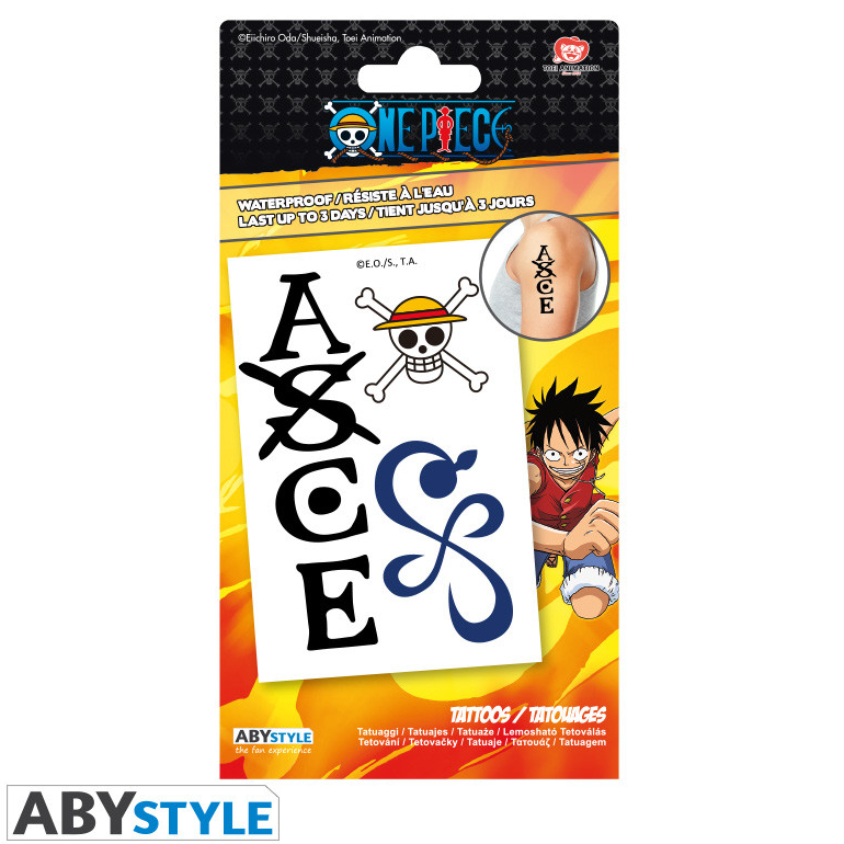 Tetovaže One Piece Tattoos Set