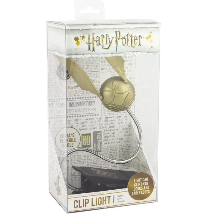 Lampa za čitanje Harry Potter Golden Snitch