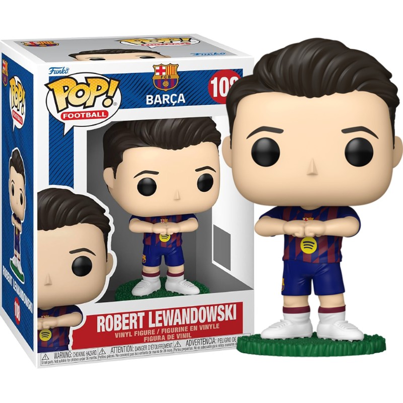 Funko POP Barcelona Robert Lewandowski 9cm